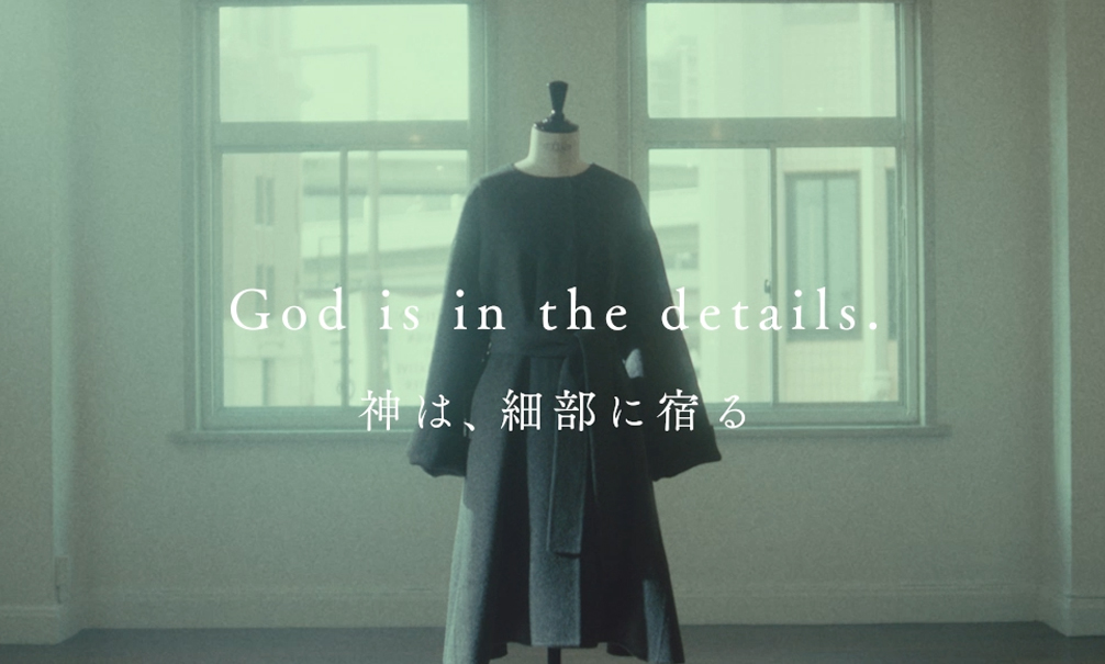 【RUIRUE BUTIQUE】手仕事の美学を追及した、「リバーウールコート」が誕生。熟練の職人が生み出す軌跡を追った映像を公開しました。